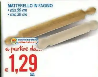 Matterello in faggio