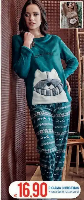 MD Discount Pigiama christmas offerta