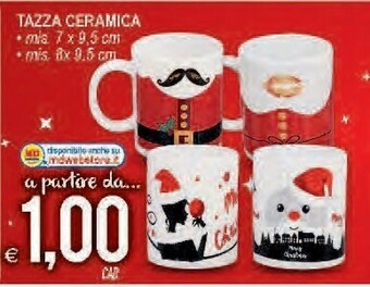 MD Discount Tazza ceramica offerta