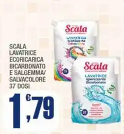 Splendidi e Splendenti Scala lavatrice ecoricarica bicarbonato e salgemma/ salvacolore 37 dosi offerta