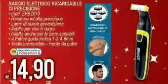 MD Discount Rasoio elettrico ricaricabile di precisione offerta