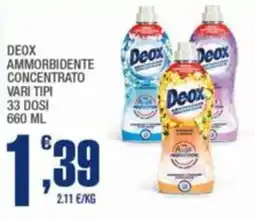 Splendidi e Splendenti Deox ammorbidente concentrato vari tipi 33 dosi offerta