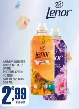 Splendidi e Splendenti Ammorbidente concentrato varie profumazioni offerta