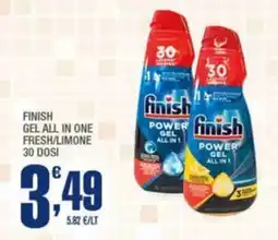 Splendidi e Splendenti Finish gel all in one fresh/limone 30 dosi offerta