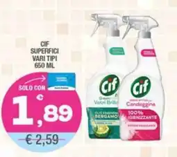 Splendidi e Splendenti Cif superfici vari tipi offerta