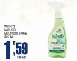 Splendidi e Splendenti Winni's naturel multiuso spray offerta