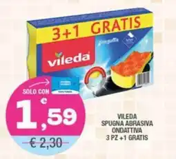 Splendidi e Splendenti Vileda spugna abrasiva ondattiva offerta