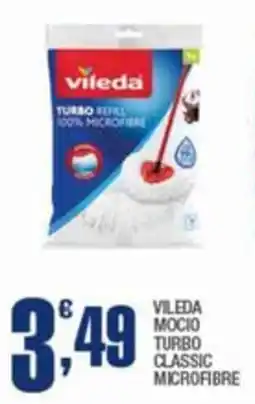 Vileda mocio turbo classic microfibre