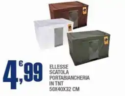 Ellesse scatola portabiancheria in tnt