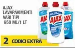 Splendidi e Splendenti Ajax lavapavimenti vari tipi offerta