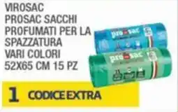 Virosac prosac sacchi profumati per la spazzatura