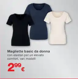 KiK Magliette basic da donna offerta