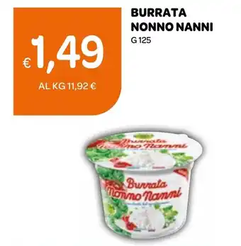 Ekom Burrata nonno nanni offerta