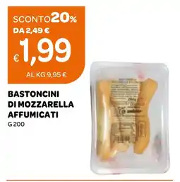 Ekom Bastoncini di mozzarella affumicati offerta