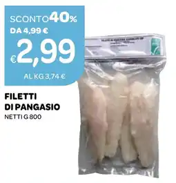 Ekom Filetti di pangasio offerta