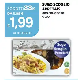 Ekom Sugo scoglio appetais con pomodoro offerta