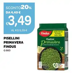 Ekom Pisellini primavera FINDUS offerta