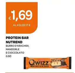 Ekom Protein bar NUTREND offerta