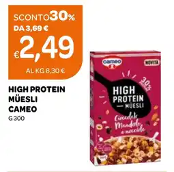 Ekom High protein müesli CAMEO offerta