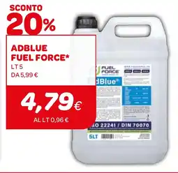 Ekom Adblue fuel force offerta