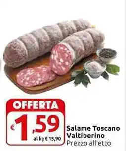 Carrefour Express Salame Toscano Valtiberino offerta