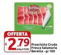Carrefour Express Prosciutto Crudo Fresca Salumeria Beretta offerta