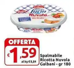 Carrefour Express Spalmabile Ricotta Nuvola Galbani offerta