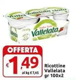 Carrefour Express Ricottine Vallelata offerta
