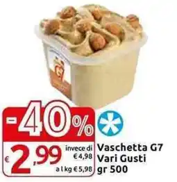 Carrefour Express Vaschetta G7 Vari Gusti offerta