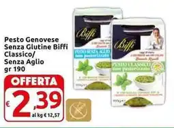 Carrefour Express Pesto Genovese Senza Glutine Biffi Classico/ Senza Aglio offerta
