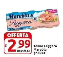 Carrefour Express Tonno Leggero Mareblu offerta