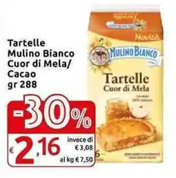 Tartelle Mulino Bianco Cuor di Mela/ Cacao