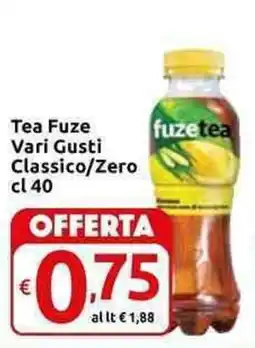 Carrefour Express Tea Fuze Vari Gusti Classico/Zero offerta