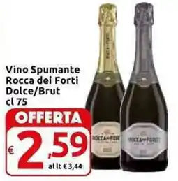 Carrefour Express Vino Spumante Rocca dei Forti Dolce/Brut offerta