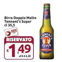 Birra Doppio Malto Tennent's Super