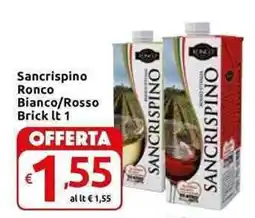 Carrefour Express Sancrispino Ronco Bianco/Rosso Brick offerta
