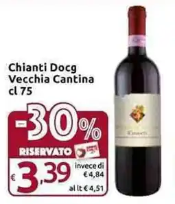 Carrefour Express Chianti Docg Vecchia Cantina offerta