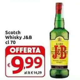 Carrefour Express Scotch Whisky J&B offerta