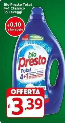 Carrefour Express Bio Presto Total 4+1 Classico offerta