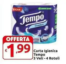 Carrefour Express Carta Igienica Tempo offerta