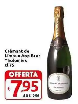 Carrefour Express Crémant de Limoux Aop Brut Tholomies offerta