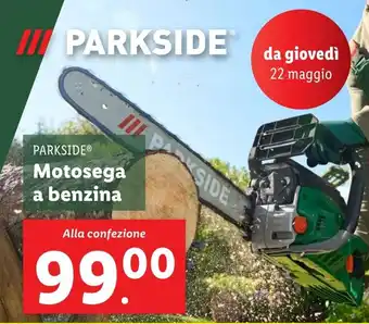 Lidl PARKSIDE Motosega a benzina offerta