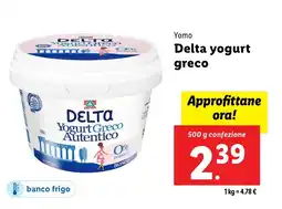 Lidl Yomo Delta yogurt greco offerta
