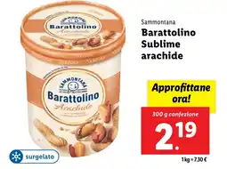 Lidl Sammontana Barattolino Sublime arachide offerta