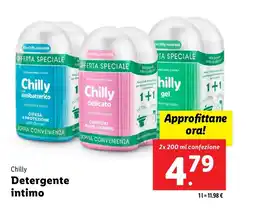 Lidl Chilly Detergente intimo offerta