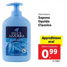 Lidl Felce Azzurra Sapone liquido Classico offerta