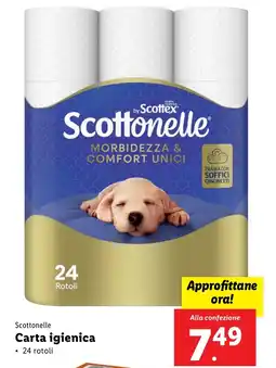 Lidl Scottonelle Carta igienica offerta
