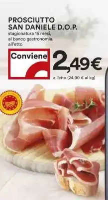 Coop Prosciutto San Daniele D.O.P offerta