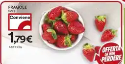 Coop Fragole offerta
