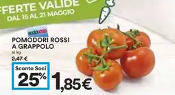 Coop Pomodori Rossi a Grappolo offerta